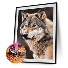 Load image into Gallery viewer, Wolf 30*40CM Full Round Drill Diamond Painting
