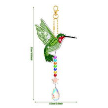 Load image into Gallery viewer, 6PCS Suncatcher Double Sided Diamond Painting Art Pendant (Hummingbird)
