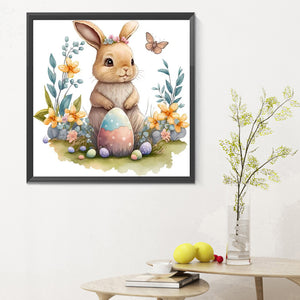Rabbit 30*30CM Full Round Drill Diamond Painting