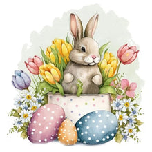 Load image into Gallery viewer, Rabbit 30*30CM Full Round Drill Diamond Painting
