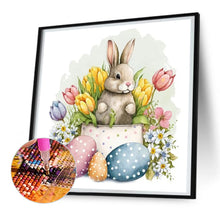 Load image into Gallery viewer, Rabbit 30*30CM Full Round Drill Diamond Painting
