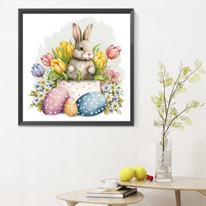 Rabbit 30*30CM Full Round Drill Diamond Painting