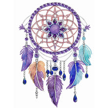 Load image into Gallery viewer, Dreamcatcher 30*40CM Partial Special Shaped Drill Diamond Painting
