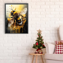 Load image into Gallery viewer, Bee 30*40CM Full Round Drill Diamond Painting
