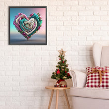 Load image into Gallery viewer, Love Rose 30*30CM Full Round Drill Diamond Painting
