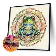 Load image into Gallery viewer, Floral Frog 40*40CM Full Round Drill Diamond Painting
