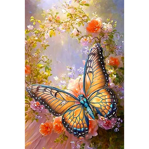Christmas Fantasy Butterfly 40*60CM Full Round Drill Diamond Painting