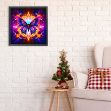 Load image into Gallery viewer, Butterfly 30*30CM Full Round Drill Diamond Painting
