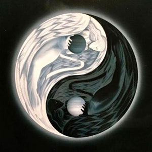 Yin Yang Diagram Angel 30*30CM(Canvas) Full Round Drill Diamond Painting