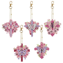 Load image into Gallery viewer, 5PCS Double Sided Special Shape Diamond Painting Keychain (Crucifix)
