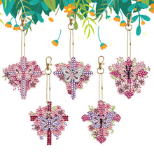 Load image into Gallery viewer, 5PCS Double Sided Special Shape Diamond Painting Keychain (Crucifix)

