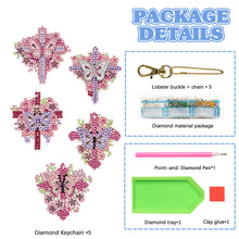 Load image into Gallery viewer, 5PCS Double Sided Special Shape Diamond Painting Keychain (Crucifix)

