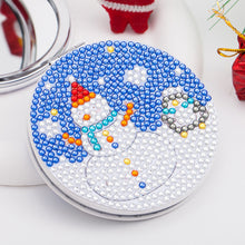 Load image into Gallery viewer, Double Sided Diamond Art Mirror for Adults Kids Beginners (Snowman #1)
