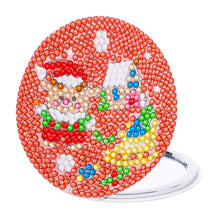 Load image into Gallery viewer, Double Sided Diamond Art Mirror for Adults Kids Beginners (Santa #2)
