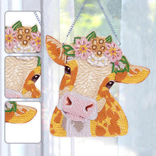 Load image into Gallery viewer, Special Shape Diamond Art Hanging Pendant for Home Wall Decor (Yak)
