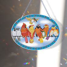 Load image into Gallery viewer, Special Shape Diamond Art Hanging Pendant for Home Wall Decor (Flock of Birds)

