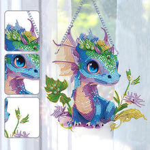 Load image into Gallery viewer, Special Shape Diamond Art Hanging Pendant for Home Wall Decor (Pterosaur)
