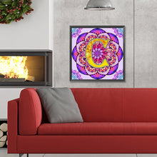 Load image into Gallery viewer, Mandala Letter C 30*30CM Full Round Drill Diamond Painting
