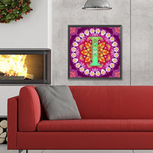 Load image into Gallery viewer, Mandala Letter I 30*30CM Full Round Drill Diamond Painting
