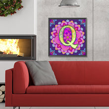 Load image into Gallery viewer, Mandala Letter Q 30*30CM Full Round Drill Diamond Painting
