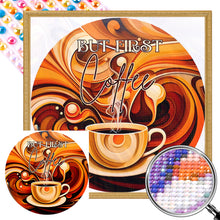 Load image into Gallery viewer, Coffee 30*30CM Full Round Drill Diamond Painting
