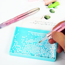 Load image into Gallery viewer, Diamond Art Pens with 6 Pen Heads for DIY Crafts (Plating Pink)
