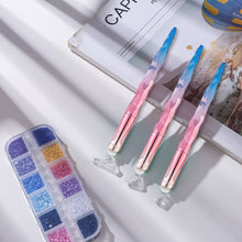 Load image into Gallery viewer, Diamond Art Pens with 6 Pen Heads for DIY Crafts (Plating Pink)
