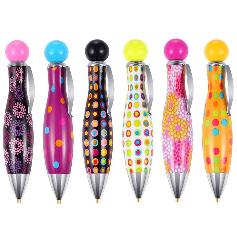 6PCS Rhinestone Picker Quick Point Pen Diamond Art Pens for Nail Art Rhinestones