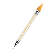 Load image into Gallery viewer, Diamond Art Pens Double Heads with Wax for Nail Art Rhinestones (Yellow)
