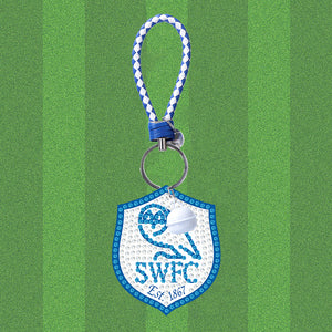 Double Sided Special Shape Diamond Painting Keychain (Sheffield Wednesday Team)