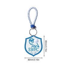 Load image into Gallery viewer, Double Sided Special Shape Diamond Painting Keychain (Sheffield Wednesday Team)
