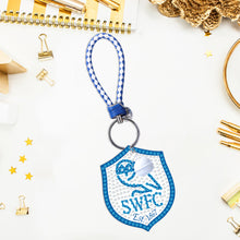 Load image into Gallery viewer, Double Sided Special Shape Diamond Painting Keychain (Sheffield Wednesday Team)
