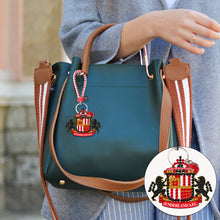 Load image into Gallery viewer, Double Sided Special Shape Diamond Painting Keychain (Sunderland F.C.)
