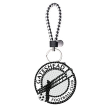 Load image into Gallery viewer, Double Sided Special Shape Diamond Painting Keychain (Gateshead F.C.)
