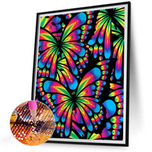 Load image into Gallery viewer, Extreme Color Butterfly 30*40CM Full Round Drill Diamond Painting
