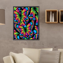 Load image into Gallery viewer, Extreme Color Butterfly 30*40CM Full Round Drill Diamond Painting

