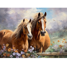 Load image into Gallery viewer, Horse 50*40CM Full Square Drill Diamond Painting
