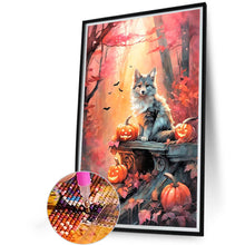 Load image into Gallery viewer, Wolfdog 40*60CM Full Round Drill Diamond Painting
