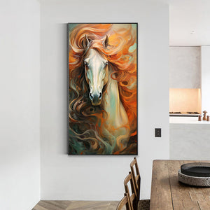 Art Horse 40*70CM Full Round Drill Diamond Painting