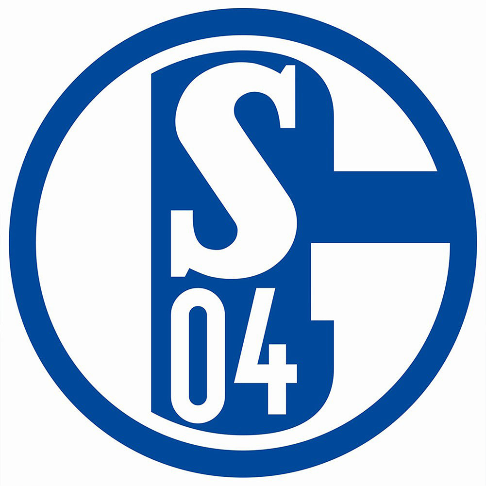 Schalke 04 Team Logo 40*40CM Full Round Drill Diamond Painting