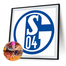 Load image into Gallery viewer, Schalke 04 Team Logo 40*40CM Full Round Drill Diamond Painting
