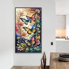 Load image into Gallery viewer, Butterfly 40*70CM Full Square Drill Diamond Painting
