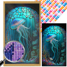 Load image into Gallery viewer, Jellyfish 40*70CM Full Square Drill Diamond Painting
