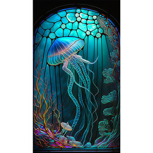 Jellyfish 40*70CM Full Square Drill Diamond Painting