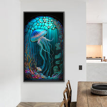 Load image into Gallery viewer, Jellyfish 40*70CM Full Square Drill Diamond Painting
