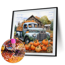 Load image into Gallery viewer, Fruit And Vegetable Truck 30*30CM Full Round Drill Diamond Painting
