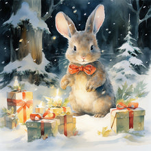 Load image into Gallery viewer, Gift Bunny 30*30CM Full Round Drill Diamond Painting
