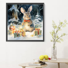 Load image into Gallery viewer, Gift Bunny 30*30CM Full Round Drill Diamond Painting
