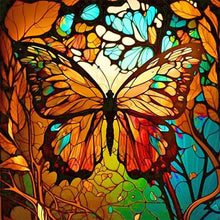 Load image into Gallery viewer, Butterfly 30*30CM Full Round Drill Diamond Painting
