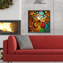 Load image into Gallery viewer, Butterfly 30*30CM Full Round Drill Diamond Painting
